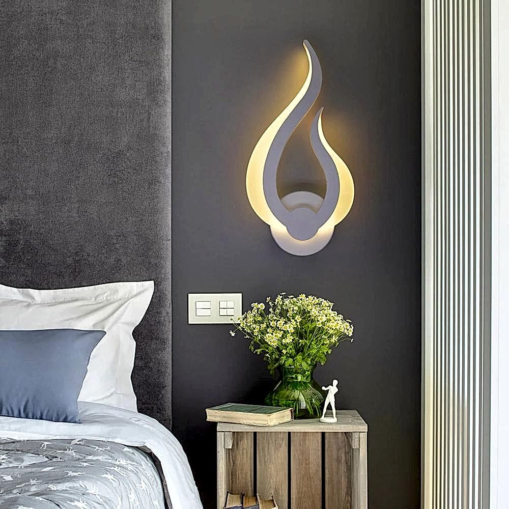 Dekoratif Modern Şık Led Aplik Duvar Yatak Odası